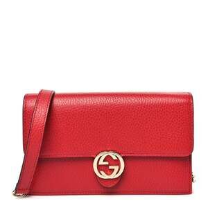 Gucci Dollar Calfskin Interlocking G #253794G62B